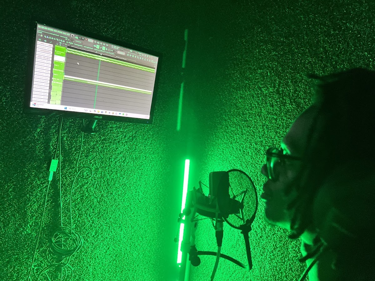 Real studio photo for SoundCave Recording Studios
