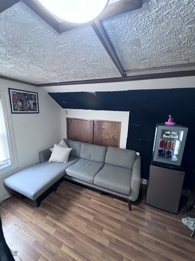 Recording studio interior for Not a Studio ironbound NJ