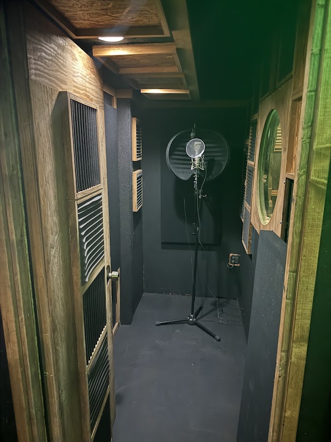 Real studio photo for Levels on the mic Whitestone