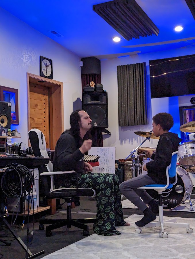 Real studio photo for TR Music & Voice Lessons