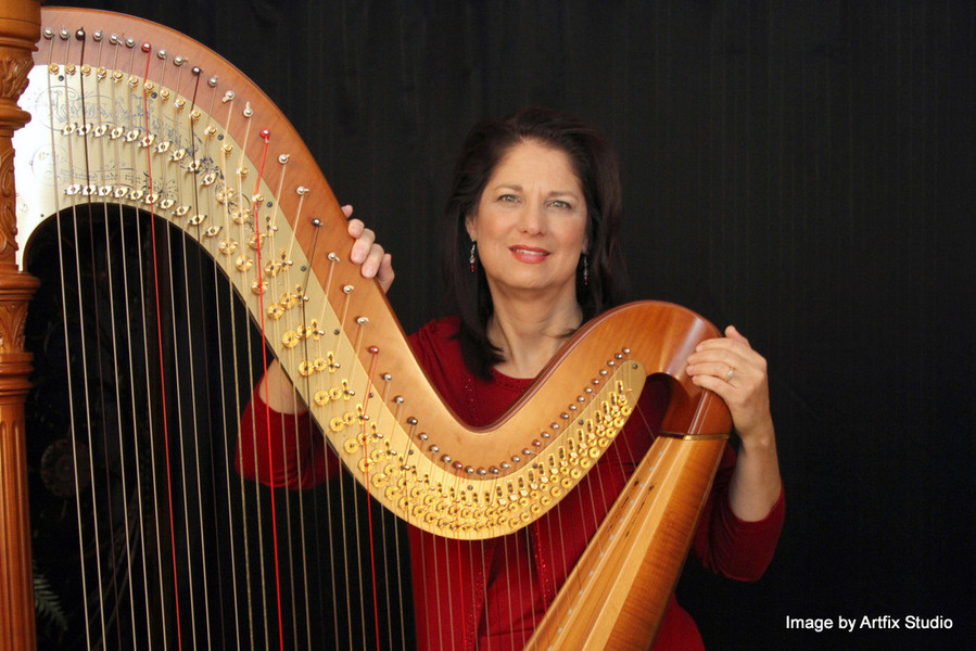 Real studio photo for HarpStrings-Studio