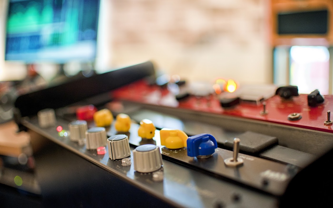 Real studio photo for Red Mastering Studio