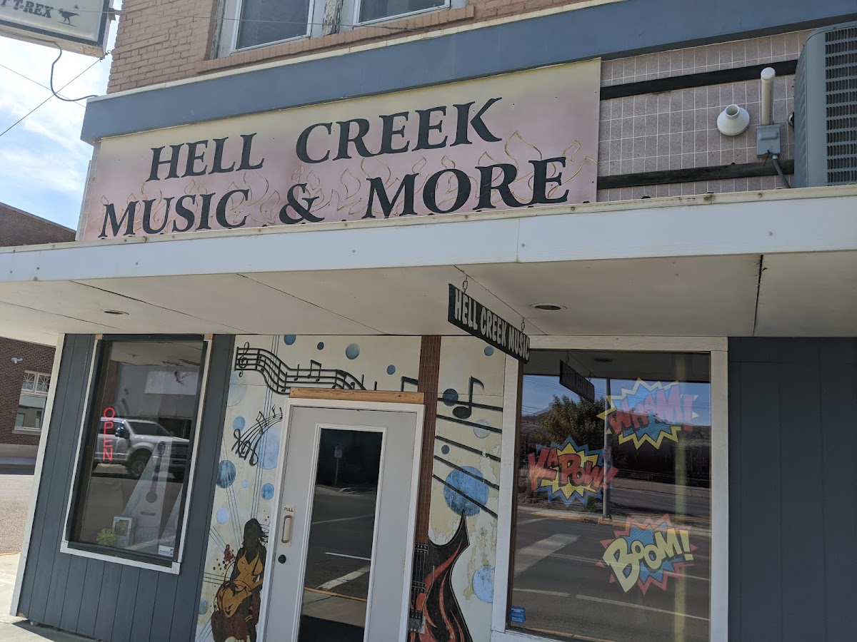 Recording studio interior for Hell Creek Music & More
