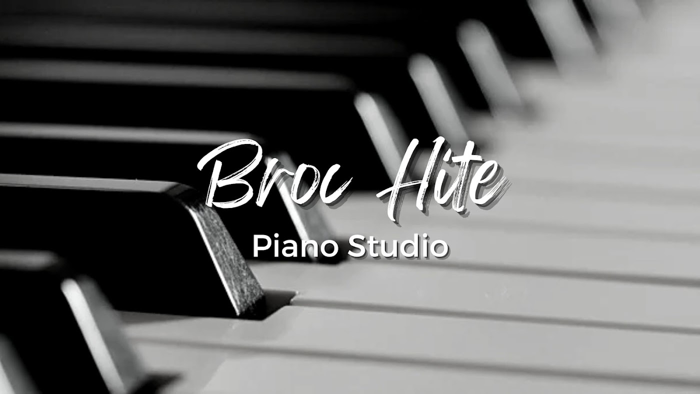 Recording studio interior for Broc Hite Piano Studio