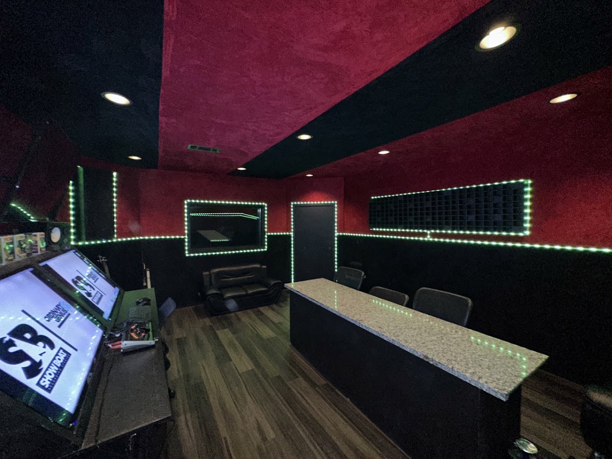 Recording studio interior for SB Studios Atlanta