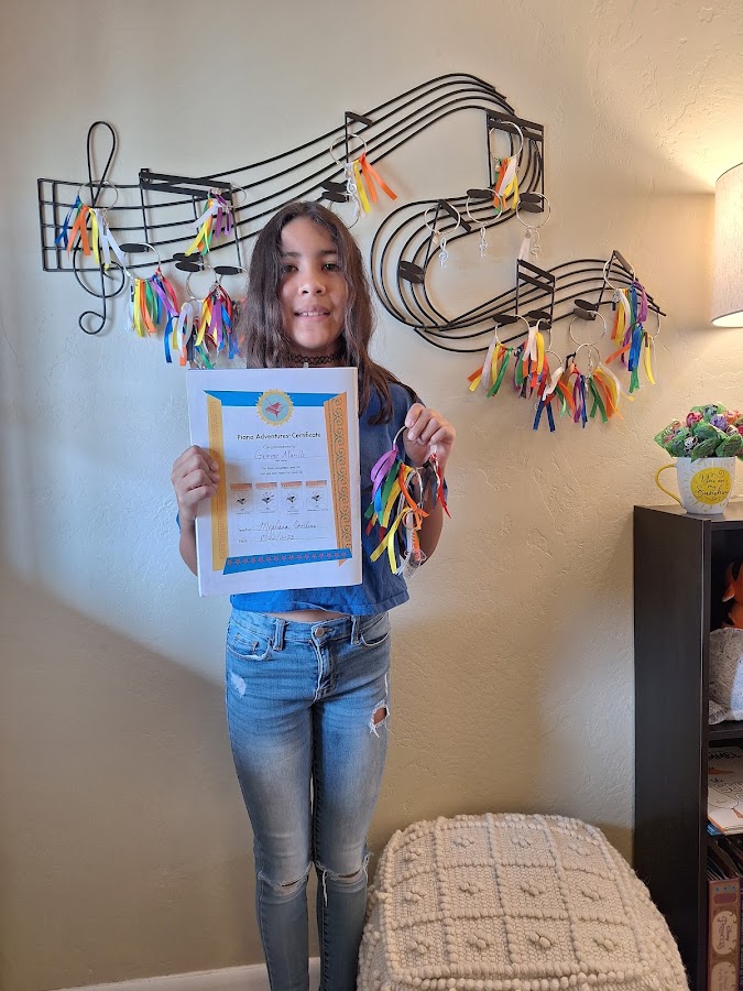 Real studio photo for Meghann's Music Room