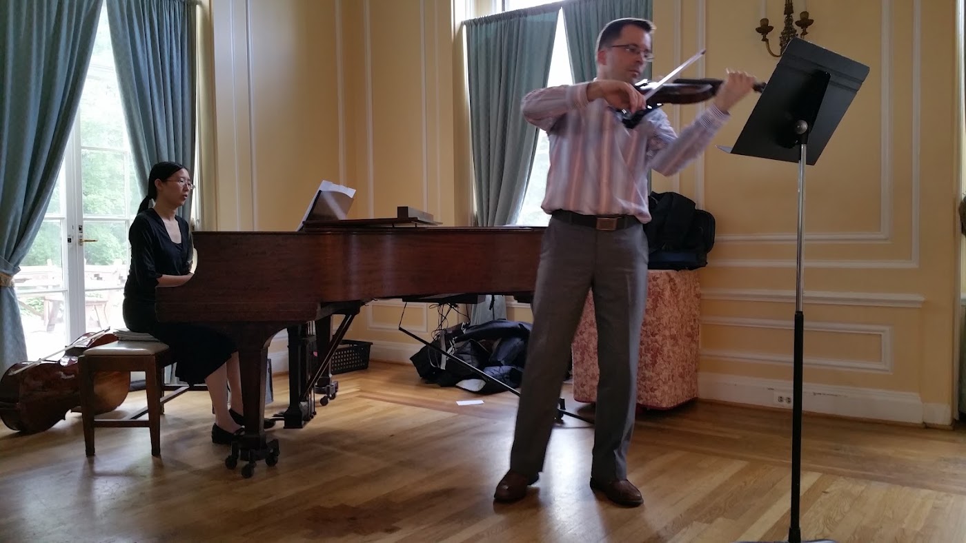 Real studio photo for Edward's Violin Studio