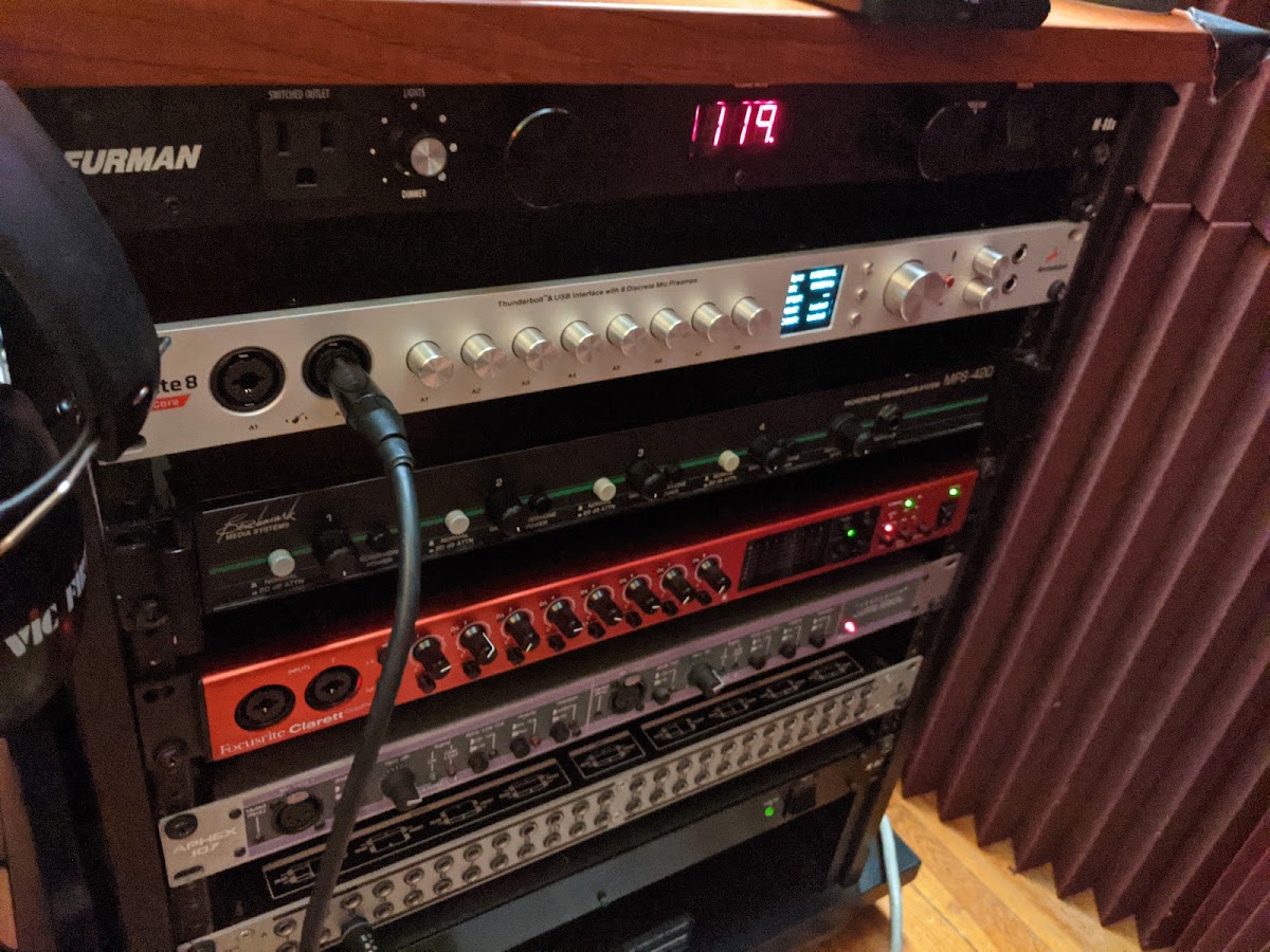Real studio photo for Astoria Music Production and Recording