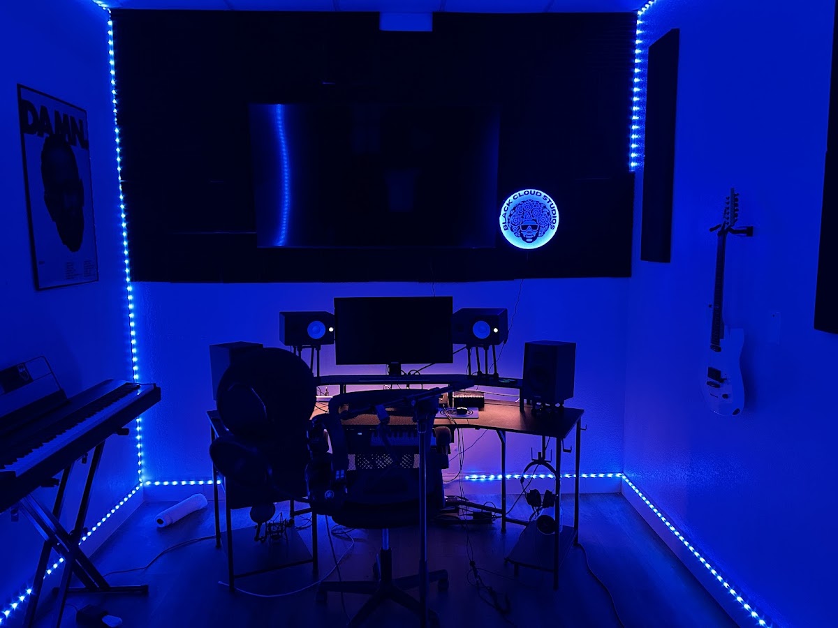 Real studio photo for Black Cloud Studios